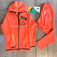 ست ورزشیه بچه گانه کلاه دار تمام زیپ طرح یورش