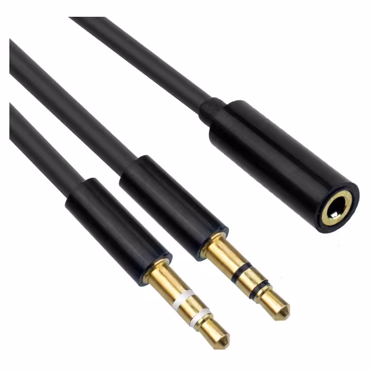 کابل AUX یک به دو AUX 1 to 2 cable