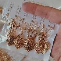 گوشواره طرح طلا کد 202332 مارک سیتی گلد رنگ ثابت در طرح های مختلف19
