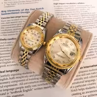 کد: 10913  .   10914
ست ساعت رولکس بنداستیل دورنگ صفحه طلایی شیشه ذره بینی
کیفیت عالی. تقویم دار. شش ماه گارانتی موتور
