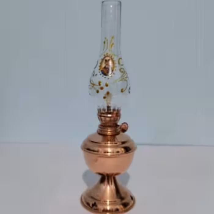 فروش عمده 20عددی چراغ گردسوز ساده مسی طرح سنتی نانو