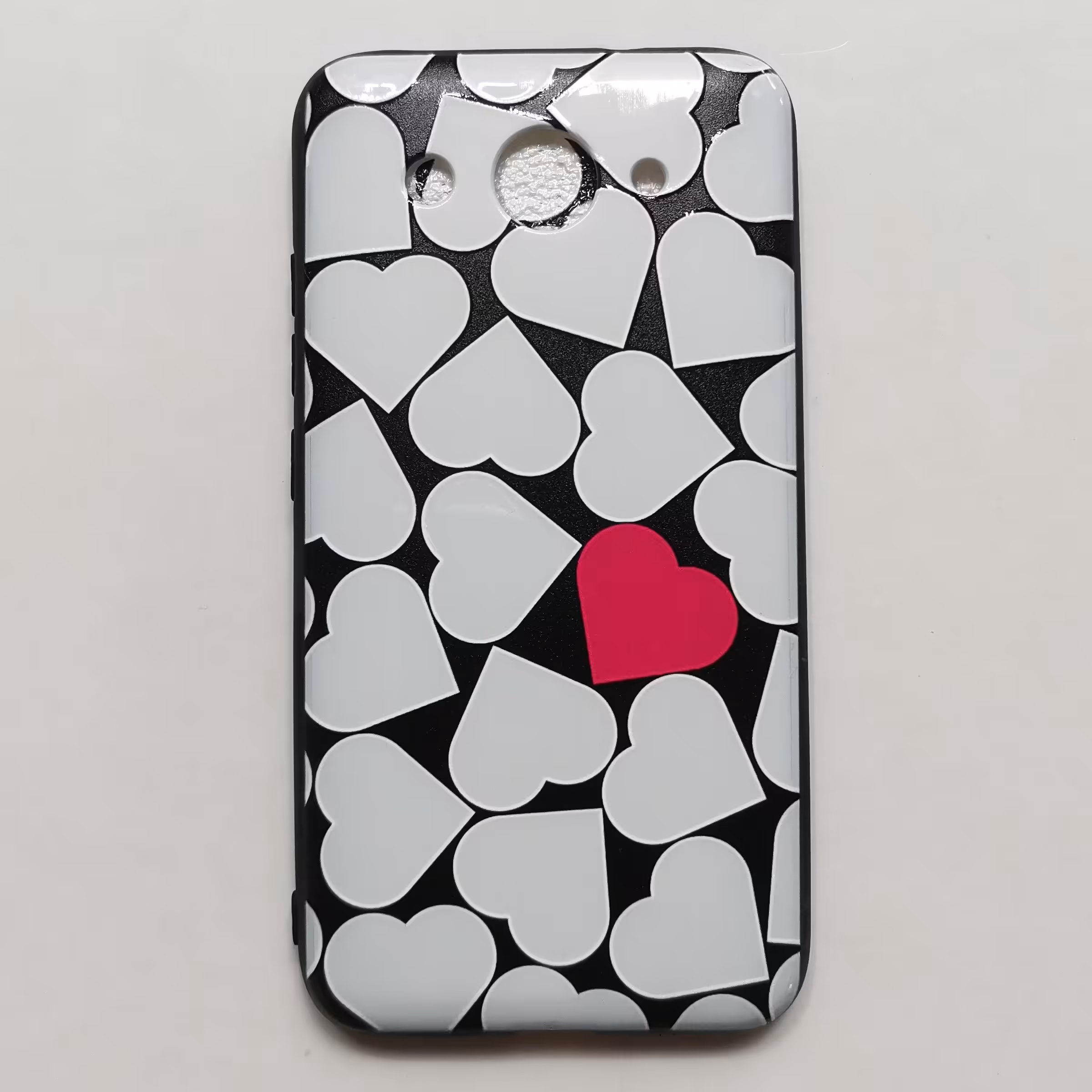 قاب طرحدار قلبی مناسب گوشی ‌هوآوی Y3 2017 / Y3 2018