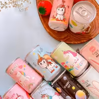 دستمال مرطوب طرح قوطی فانتزی 30 عددی 