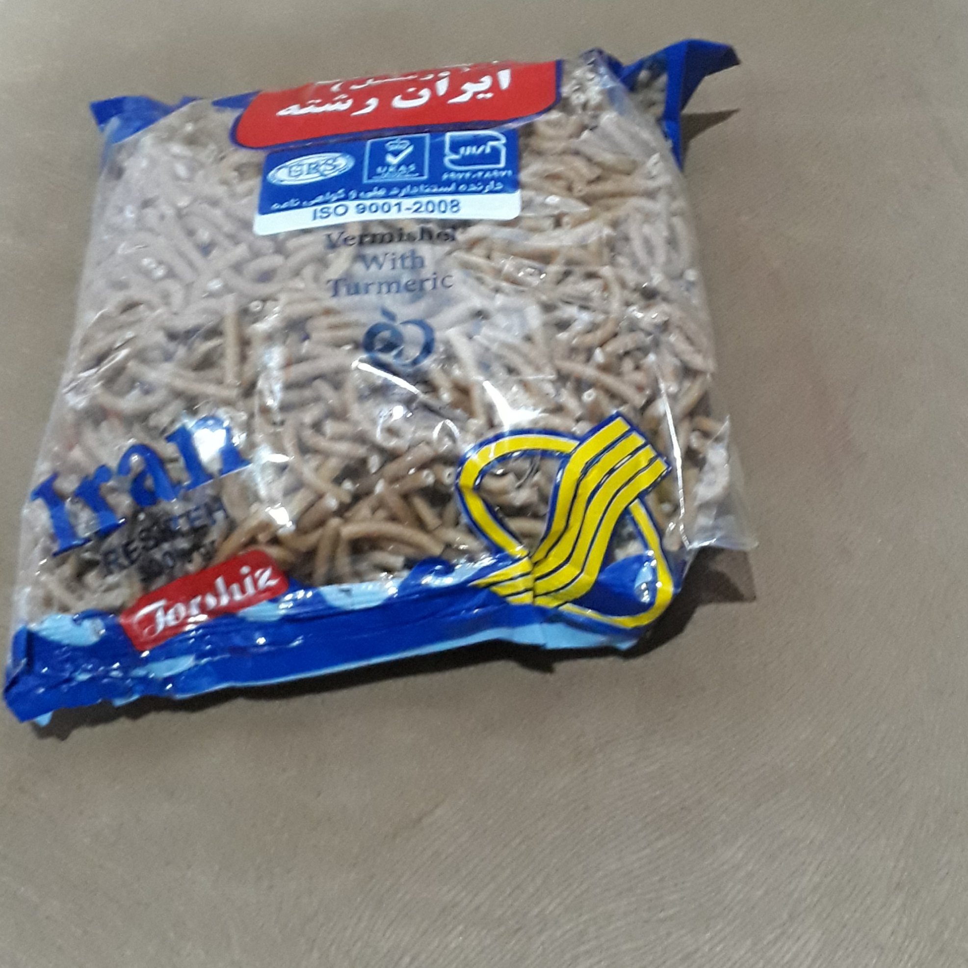 ورمیشل یا رشته سوپی سبوس دار