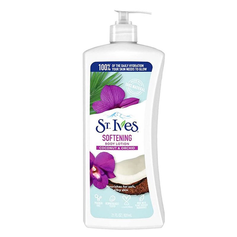 لوسیون بدن سینت ایوز St Ives نارگیل و گل ارکیده (گارانتی اصالت) حجم 621 میل