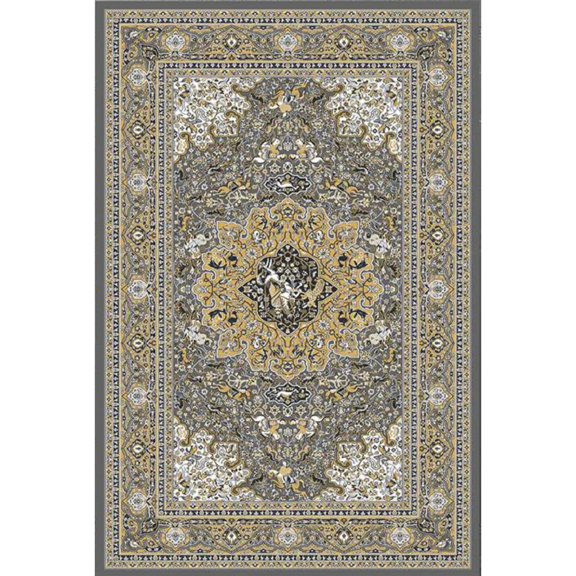 فرشینه مدرن طرح فرش،جنس مخمل هازان، سایز 4 متری ، مناسب برای سالن پذیرایی (کدh308 )