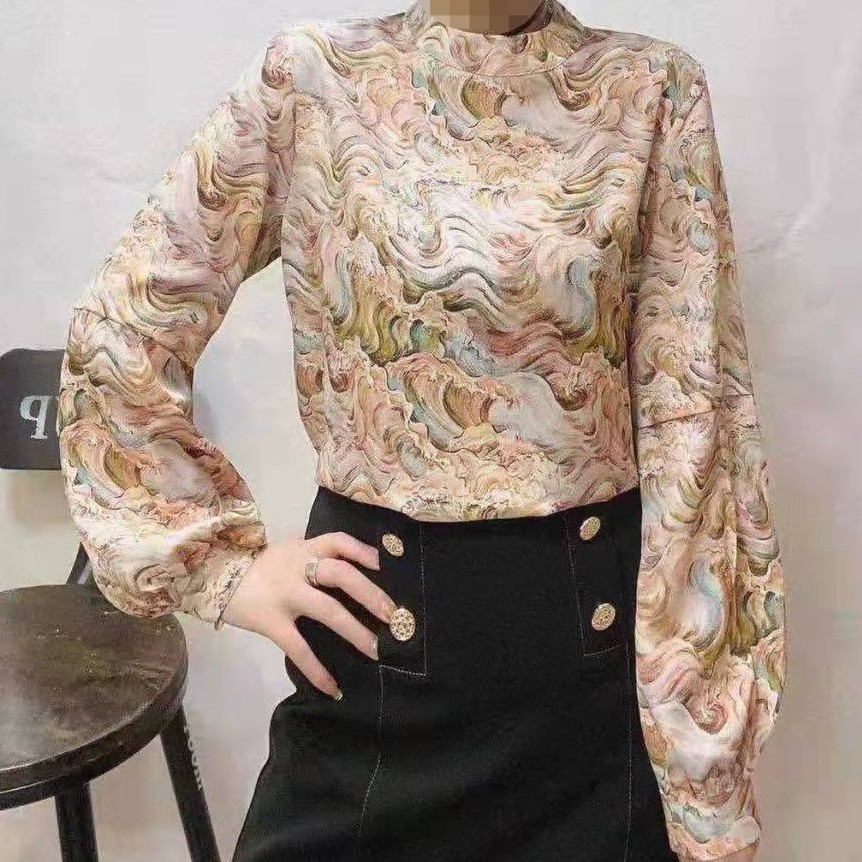 شومیز آبرنگی