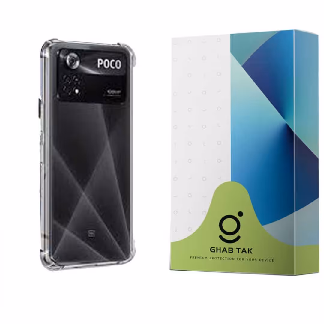 کاور قاب تک مدل ژله ای کپسول دار  مناسب برای گوشی موبایل شیائومی Poco X4pro