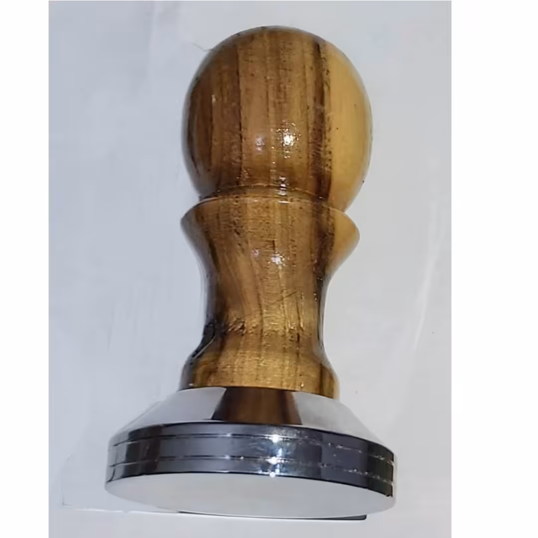 تمپر قهوه 51 دسته چوبی 