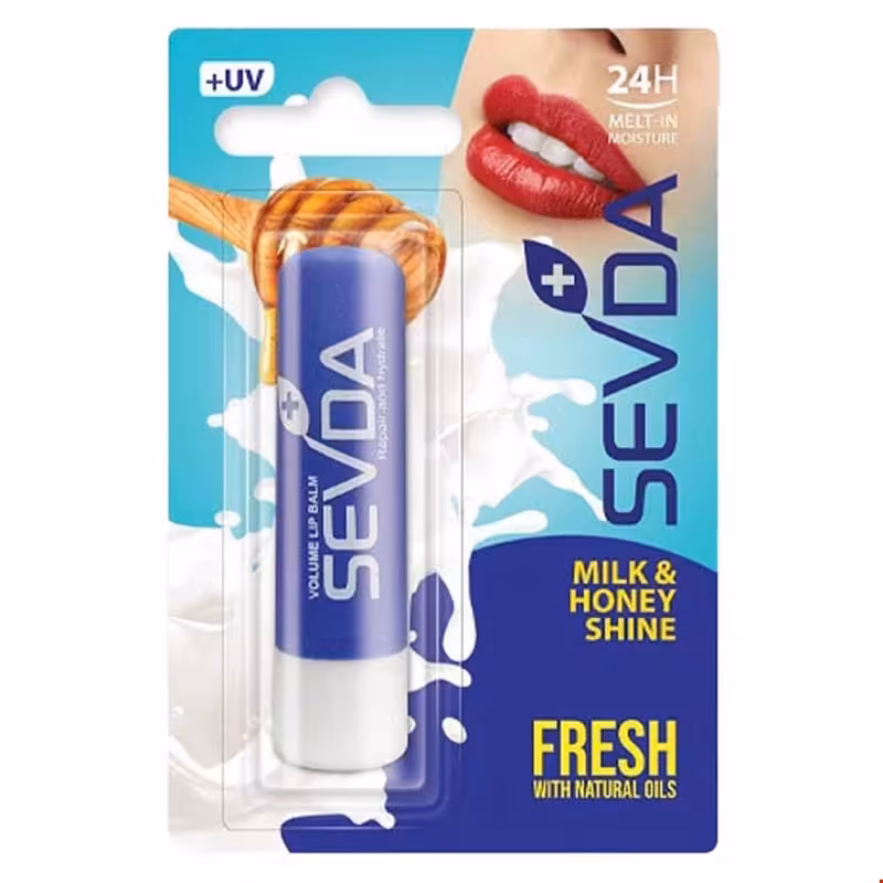 نرم کننده و مرطوب کننده لب شیر و عسل سودا 4 گرمی