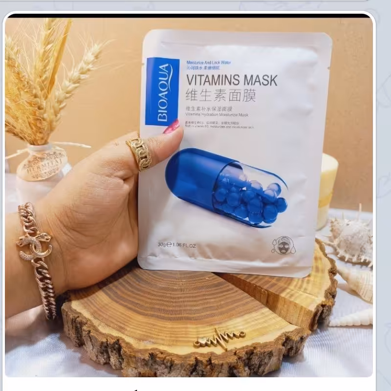 ماسک ورقه ای  ویتامین های گروه B