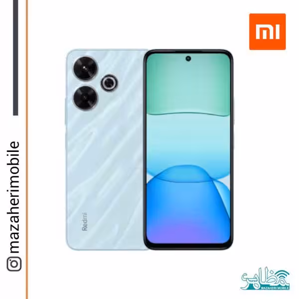 گوشی موبایل شیائومی مدل Redmi13 4G دوسیمکارت رم 8 حافظه 256 گیگابایت باشارژر((پک اصلی گلوبال)) - فروشگاه موبایل مظاهری