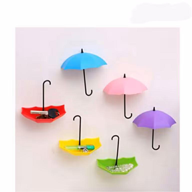 گیره چسبی طرح چتر 3 عددی با ارسال رایگان