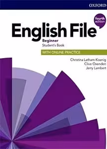 کتاب نیو انگلیش فایل بگینر New English File Beginner forth edition