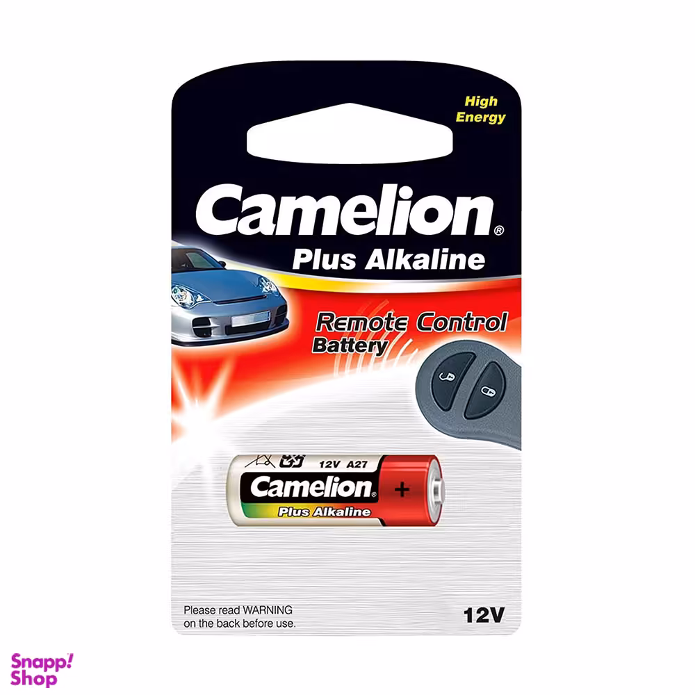باتری کملیون (Camelion) مدل Plus Alkaline A27-Bp1 بسته 1 عددی