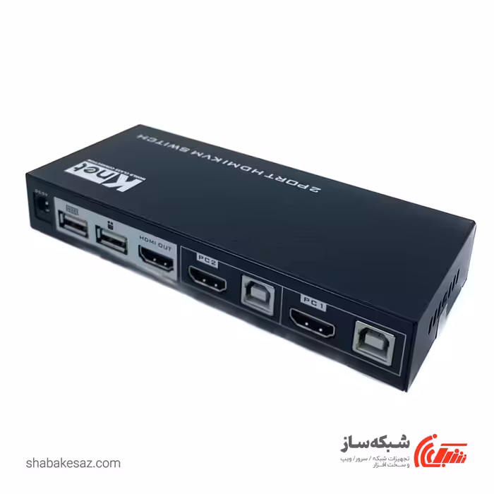 قیمت و خرید کی وی ام سوئیچ HDMI کی نت K-NET K-SWKH402 - شبکه ساز