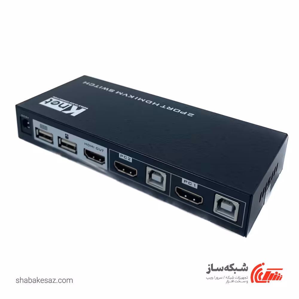 قیمت و خرید کی وی ام سوئیچ HDMI کی نت K-NET K-SWKH402 - شبکه ساز