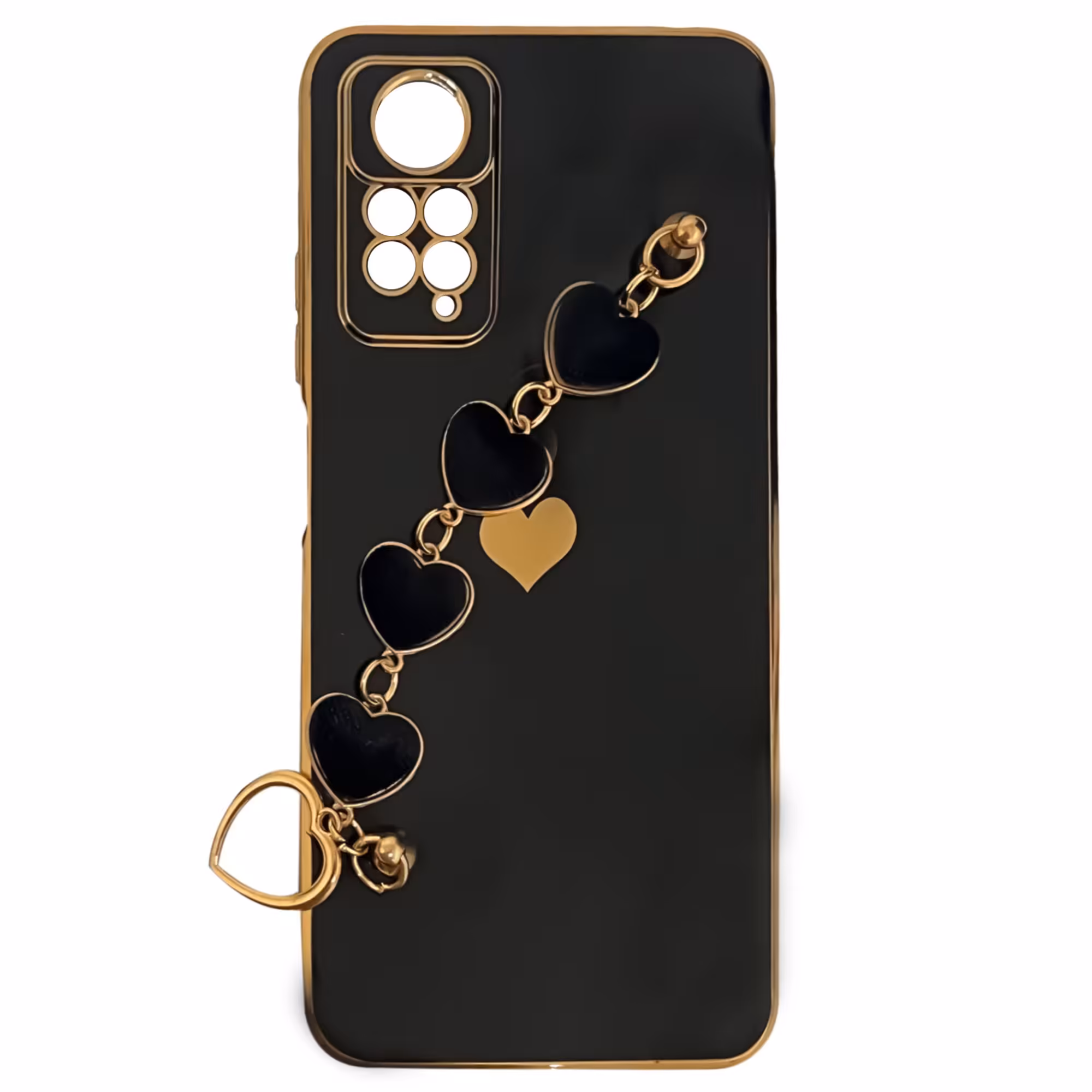 گارد دستبندی قلب مخملی گوشی موبایل شیائومی note 11pro 4g