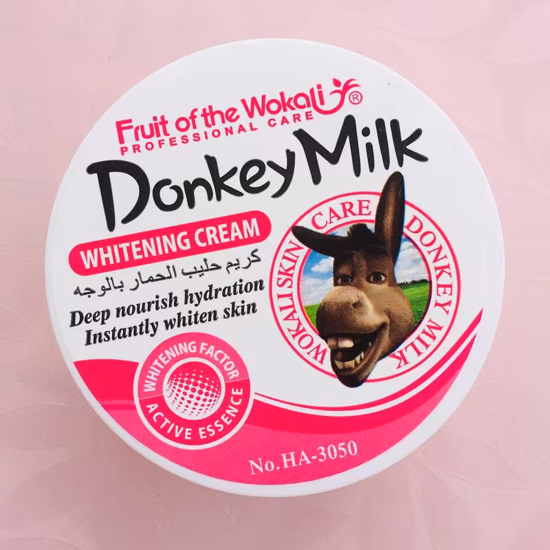 کرم سفید کننده شیر الاغ