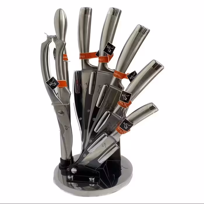 کارد ساطور اعلا وینکس 8 پارچه تیغه فولادی با ارسال رایگان