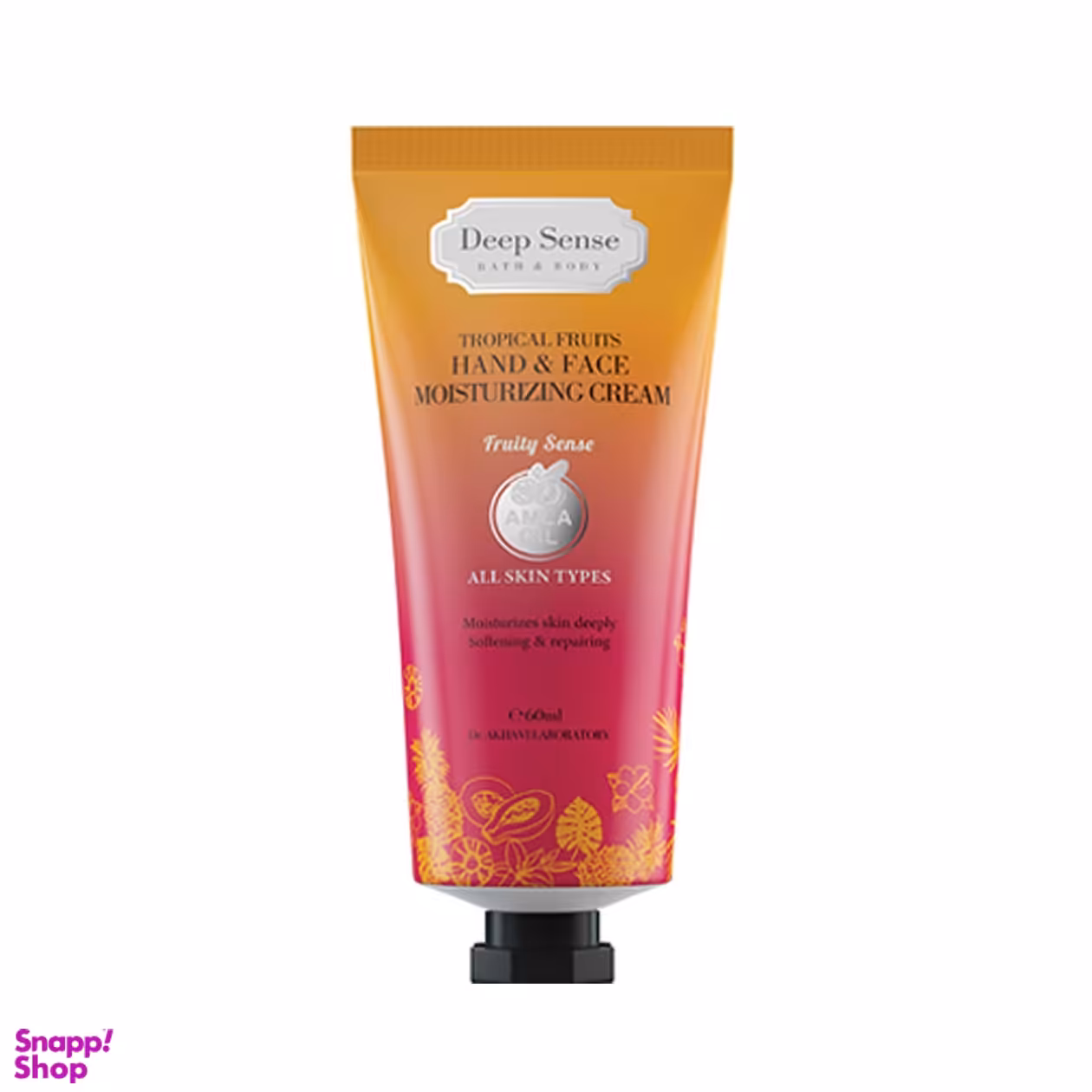 کرم مرطوب کننده دیپ سنس (Deep Sense) مدل Tropical Fruitsحجم 60 میلی‌لیتر