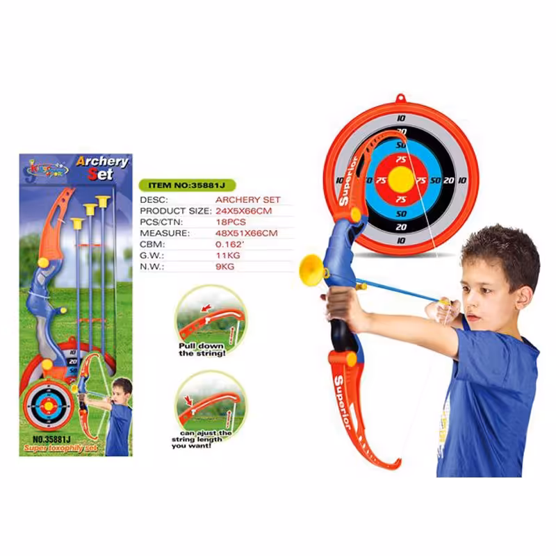 تیر کمان زوبین آبی نارنجی king sport 35881J