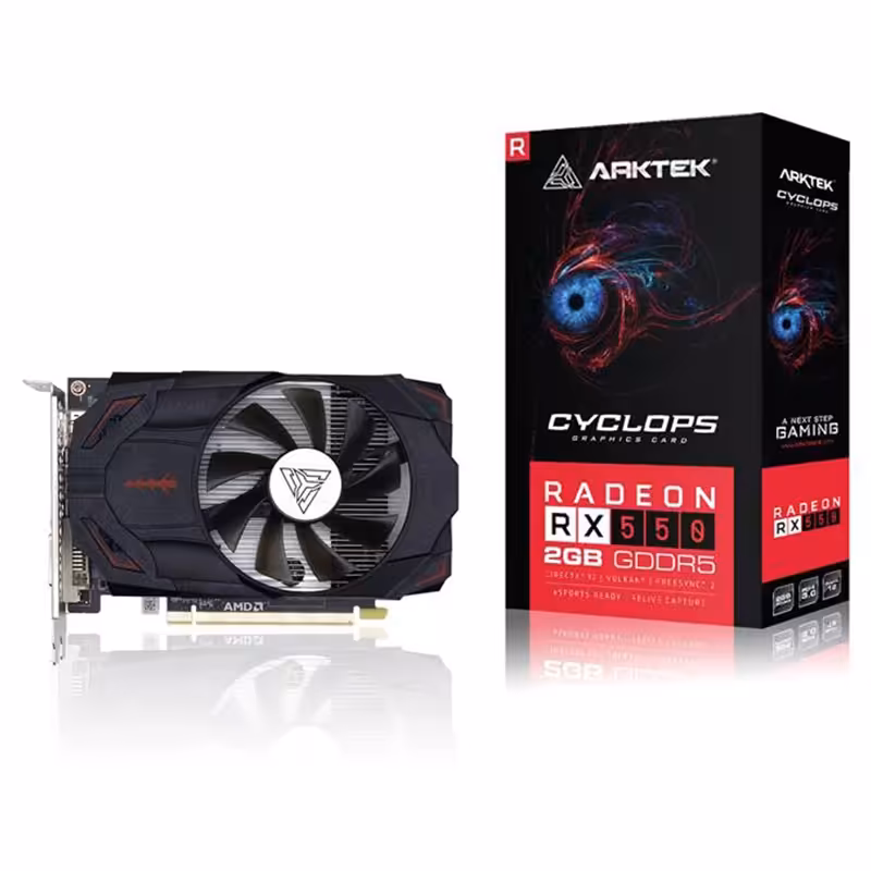 کارت گرافیک ARKTEK RX550 4GB DDR5 | آی تی هوم