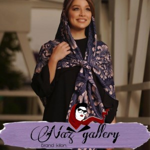 روسری نخی مشکی