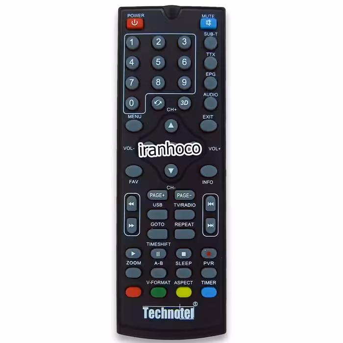 کنترل گیرنده دیجیتال تکنوتل2 TECHNOTEL