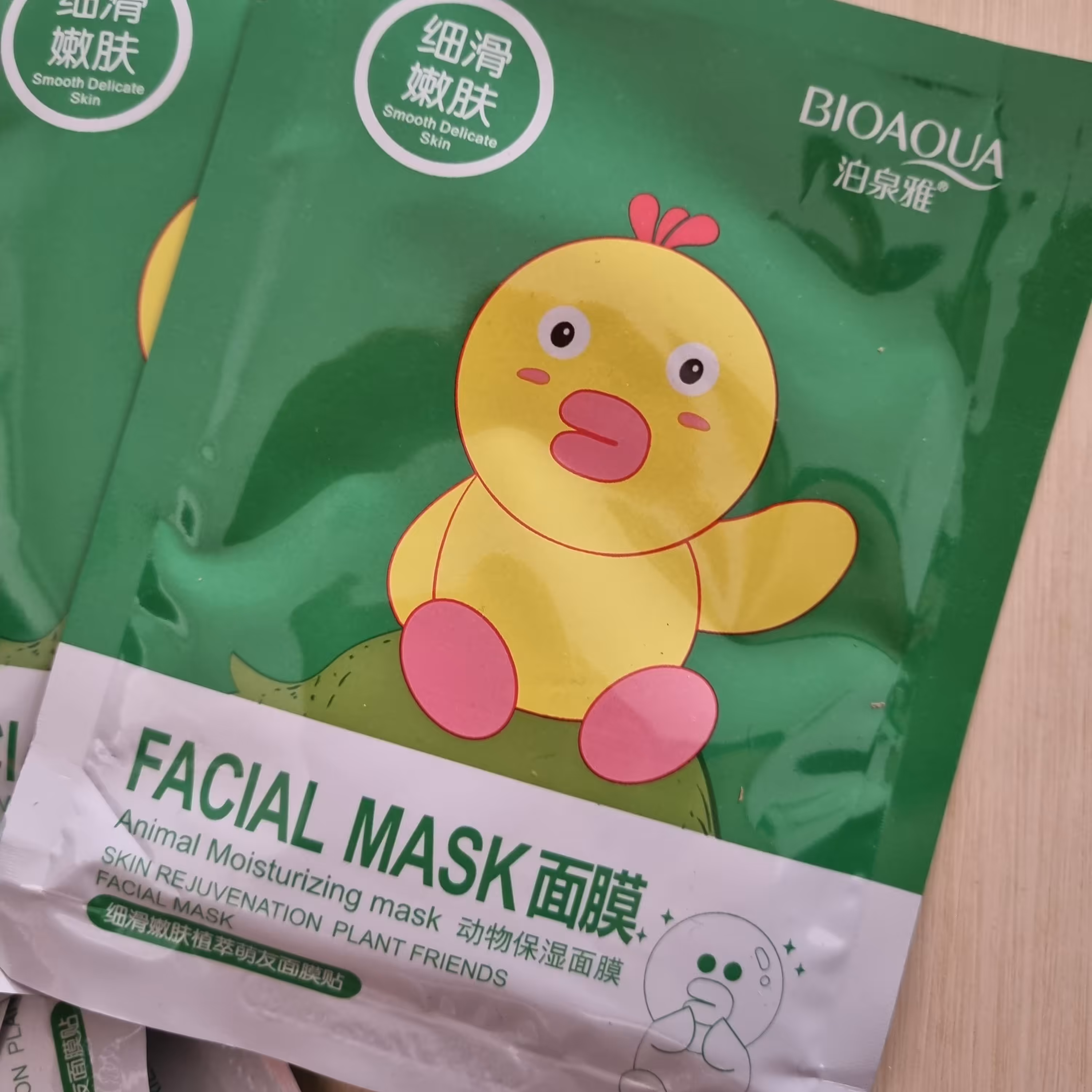 ماسک ورقه ای میشا جوجه عصاره انار بیواکوا BIOAQUA

