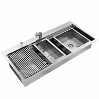 سینک ظرفشویی استیل کن مدل cn104 توکار