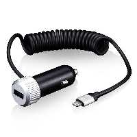 شارژر فندکی جاست موبایل HIGHWAY DUO DELUXE لایتنینگ USB - Hiapple.ir