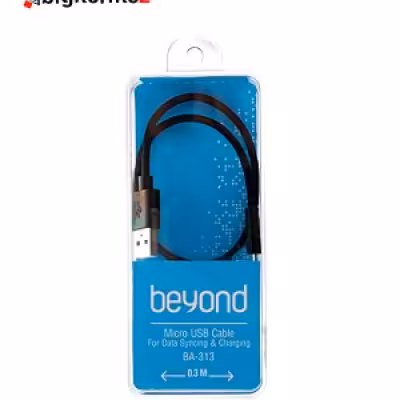 کابل شارژ میکرو یو اس بی بایوند 30 سانتی متری مدل Ba-313