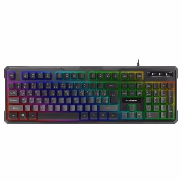 کیبورد گرین مدل GK601-RGB گیمینگ