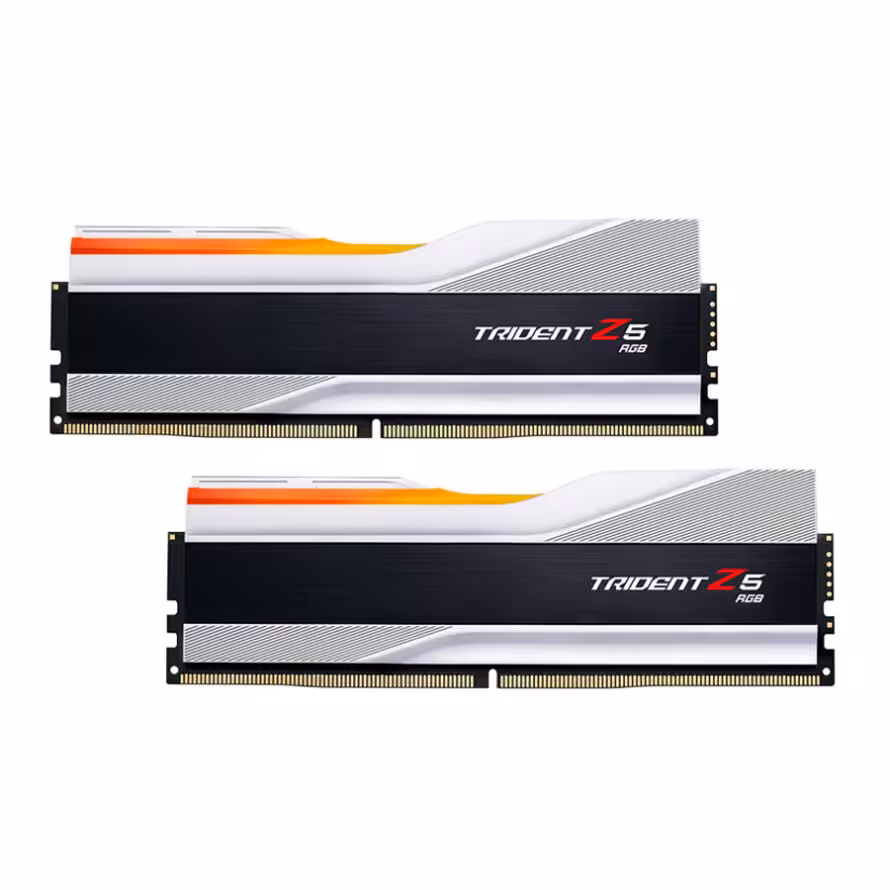 رم جی اسکیل Trident Z5 RGB Silver 32GB 16GBx2 6400MHz CL40 DDR5