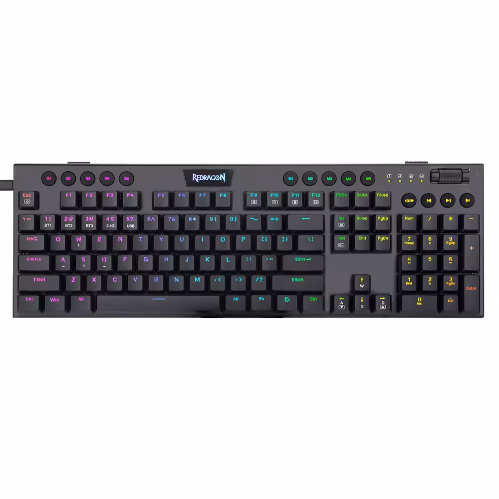 کیبورد گیمینگ ردراگون مدل K618 Horus RGB