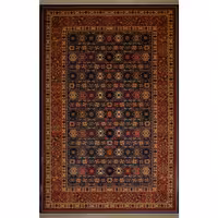 گبه ماشینی افرند زمینه آبی کد 727 (شش متری)