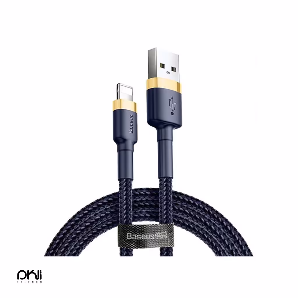کابل USB to Lightning baseus بیسوس 1 متری مدل CALKLF-BV3 - تلکام