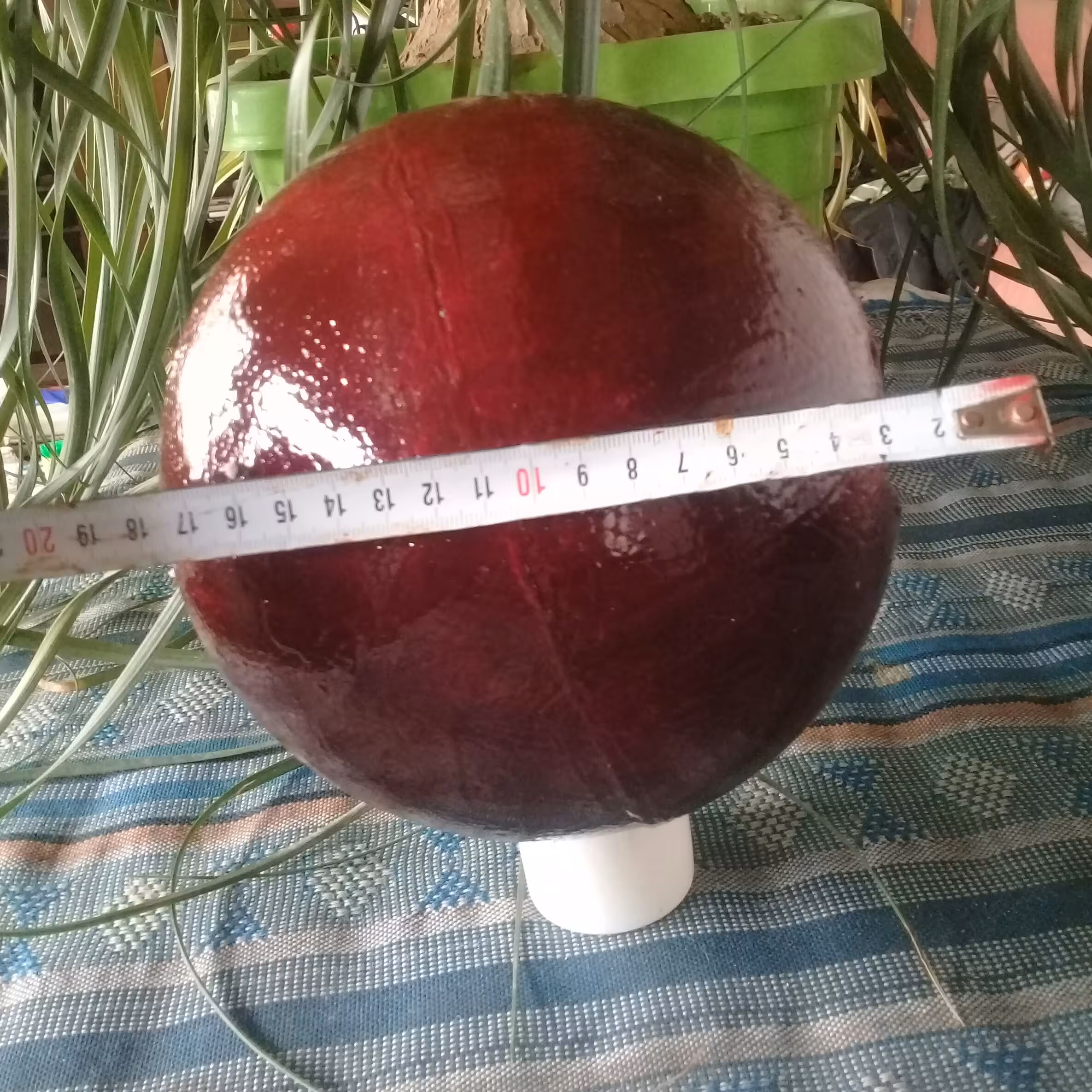 گلدان اماده کشت  با وزن 100گرم در 4رنگ با قطر 20سانتیمترقابل استفاده بصورت اویز وسطح 