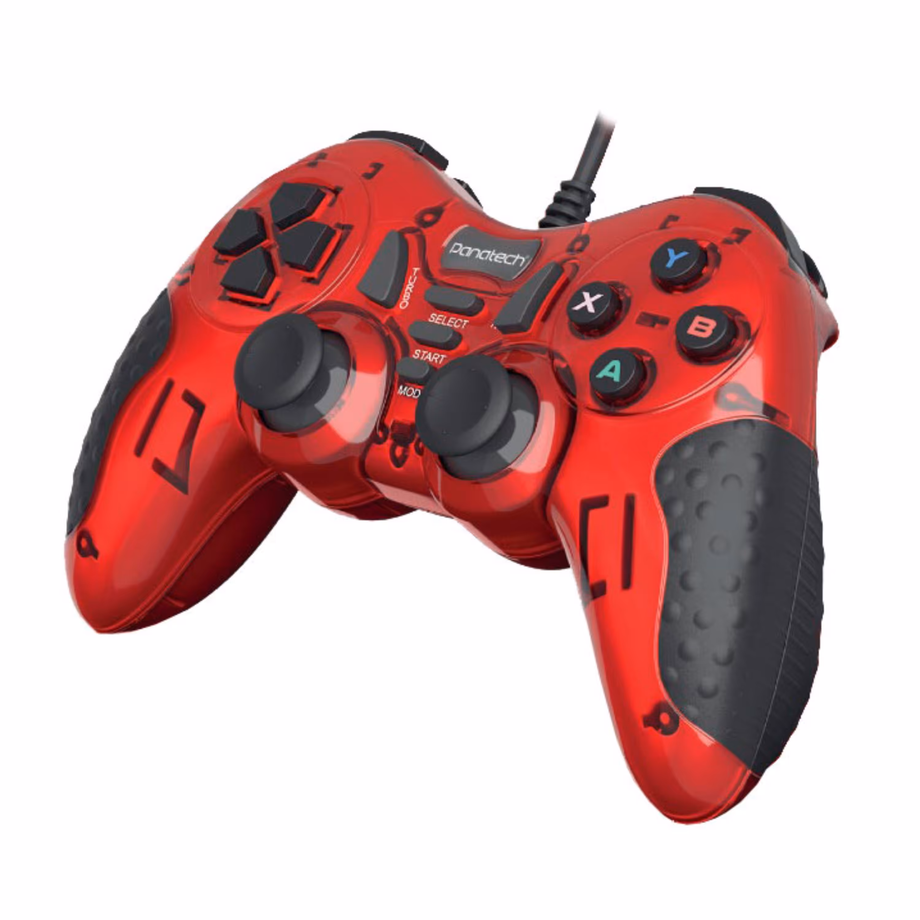 دسته بازی تک شوکدار حرفه ای Panatech مدل G502 قرمز