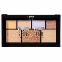 پالت هایلایتر 7 رنگ نیکس مدل Strobe Of Genius (81527)