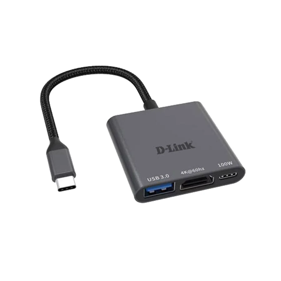 هاب مبدل 3 پورت Type-C دیلینک مدل DUB-C103