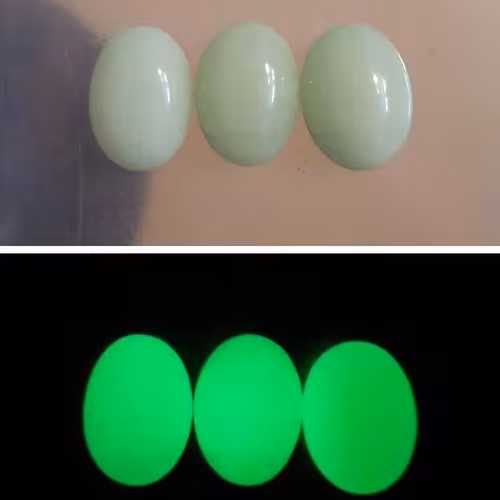 نگین شب چراغ هندی نگین انگشتری شبچراغ سنگ شبچراغ نگین شب تاب سنگ فسفری اصل نگین فسفری سبز  سنگ چراغ دار