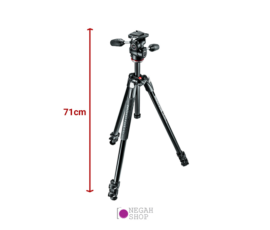 سه پایه دوربین عکاسی مانفروتو Manfrotto MK290XTA3-3W