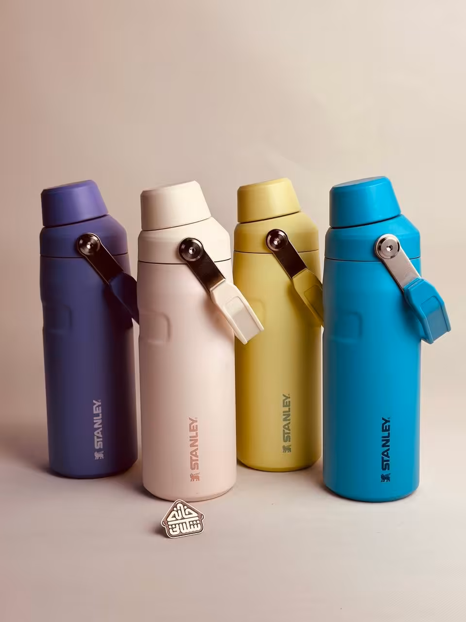 بطری استنلی مدل ICEFLOW دسته دار 473 میل