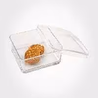 بیسکوییت خوری شیشه ای لیمون کد 2154