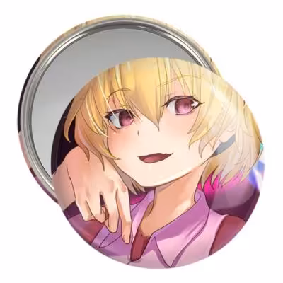 آینه جیبی خندالو مدل ساتوکو هوجو انیمه هیگوراشی وقتی اشک می ریزد کد 18142