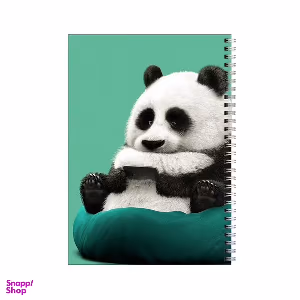 دفتر مشق 80 برگ بامبیلیپ طرح پاندا و بازی کامپیوتری کد 6379762