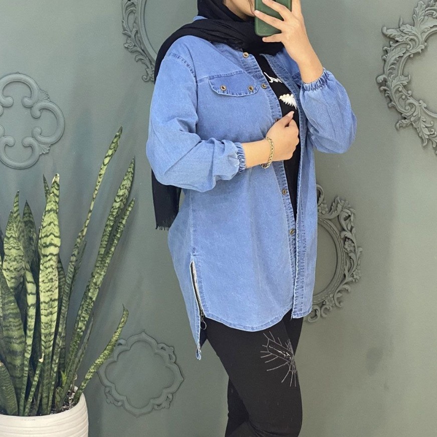 تونیک مانتویی بهاره مدل برکه