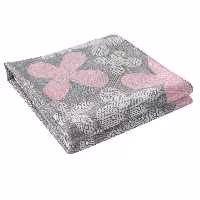 ملحفه مدل روانداز طرح توسکا یک نفره سایز 140×200 سانتی متر 
